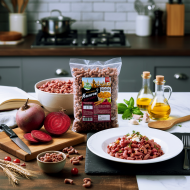 Whole Wheat Beetroot Macaroni Whole Wheat Beetroot Macaroni