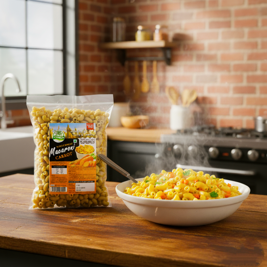 Whole Wheat Carrot Macaroni Whole Wheat Carrot Macaroni