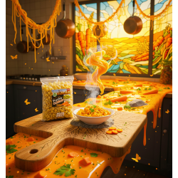 Carrot Wheat Pasta - 1 Kg