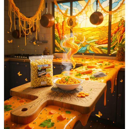 Carrot Wheat Pasta Carrot Wheat Pasta